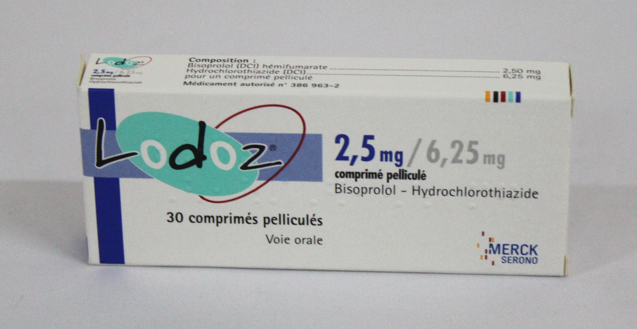 Lodoz 2.5mg/6.25mg