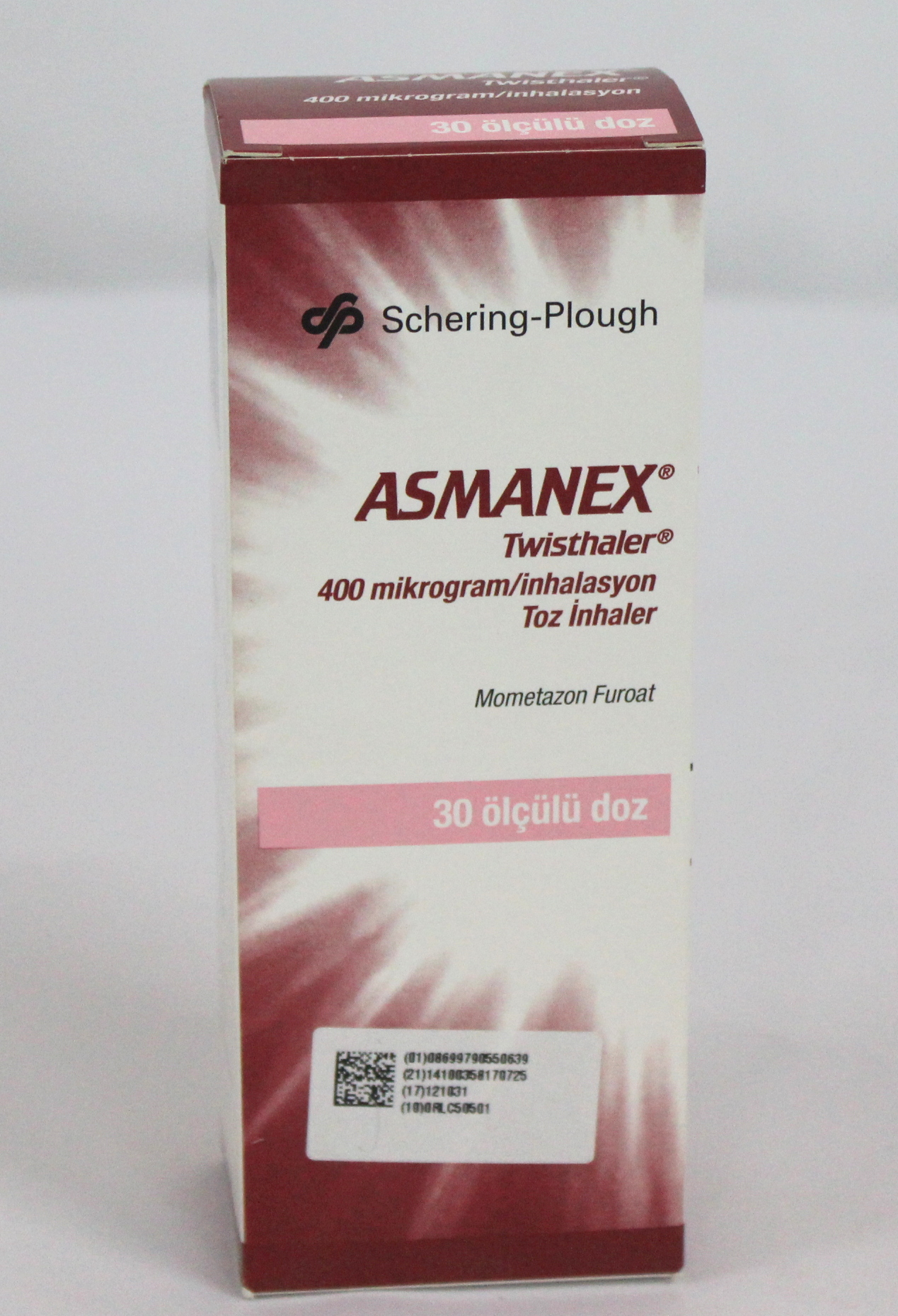 Asmanex Twisthaler 400mcg