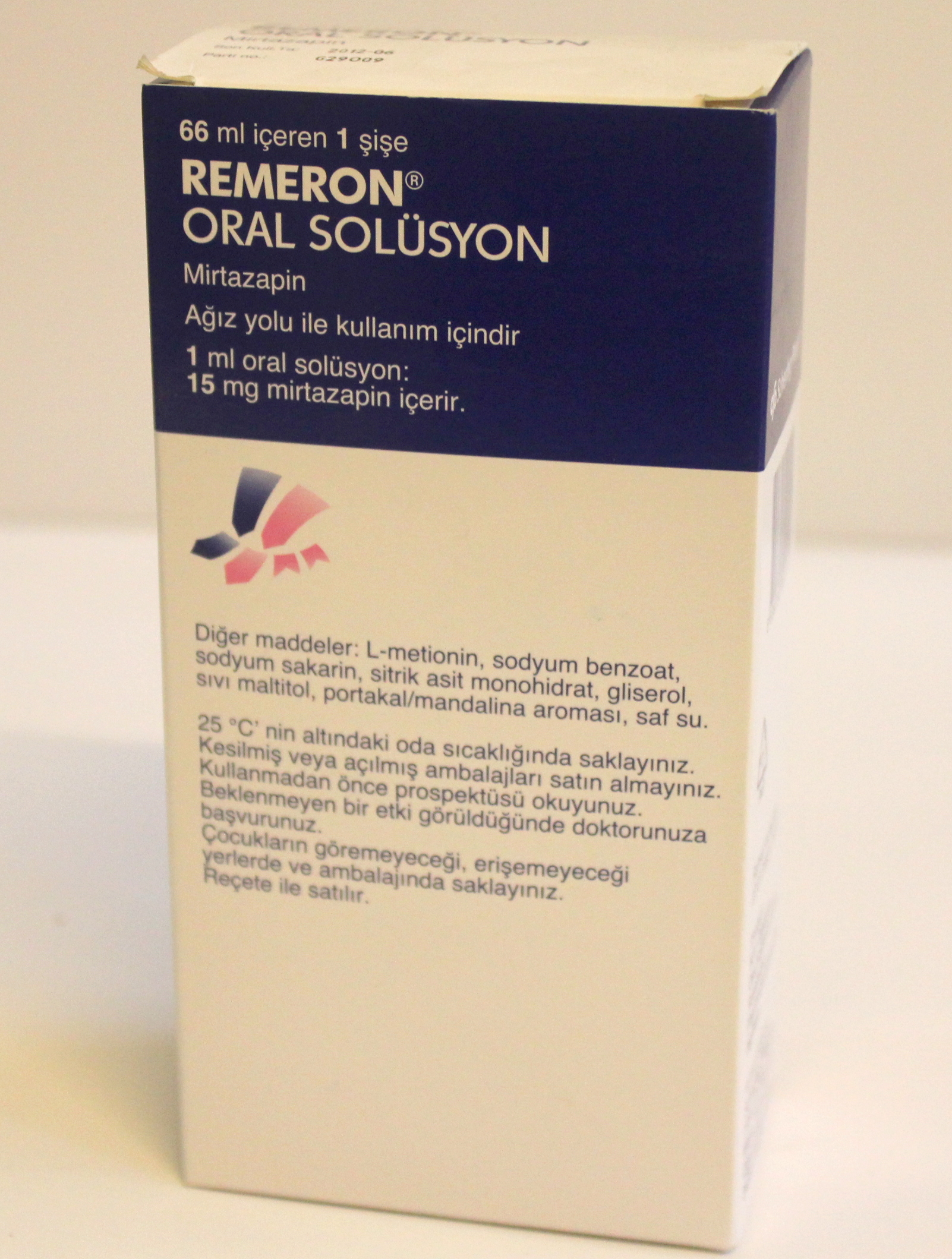 Remeron 15mg/ml