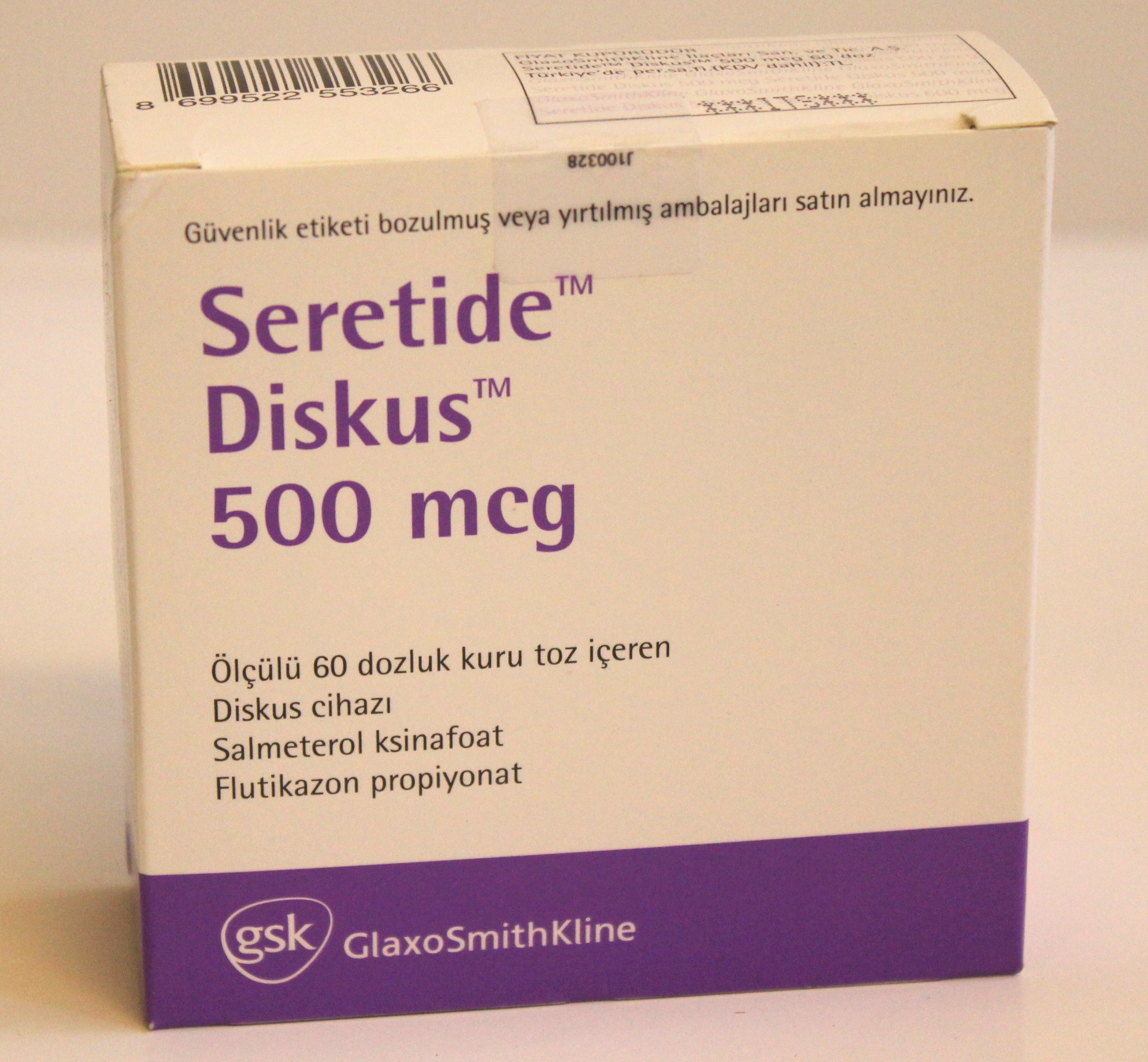 Seretide Diskus 50mcg/500mcg