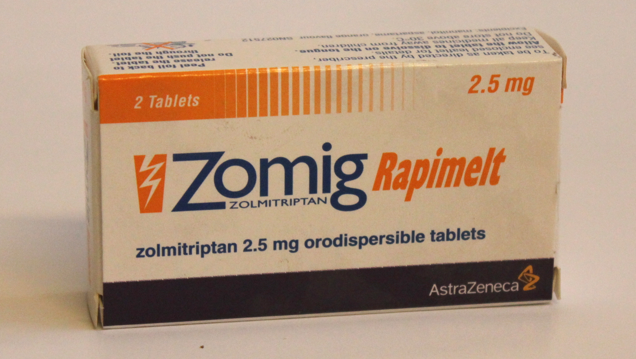 Zomig Rapimelt 2.5mg
