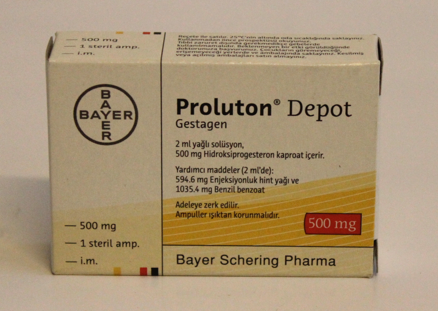 Proluton Depot 500mg/2ml