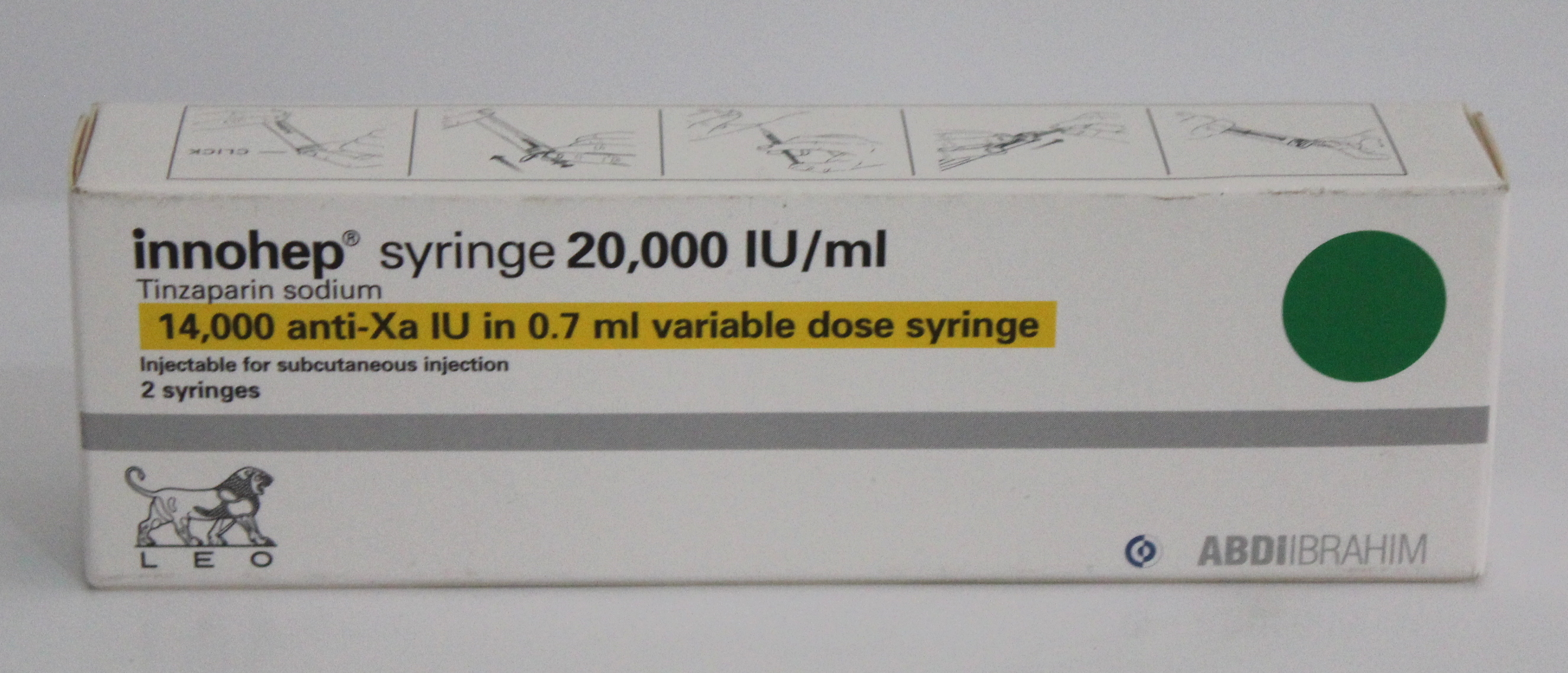 Innohep Syringes 20000IU/ml