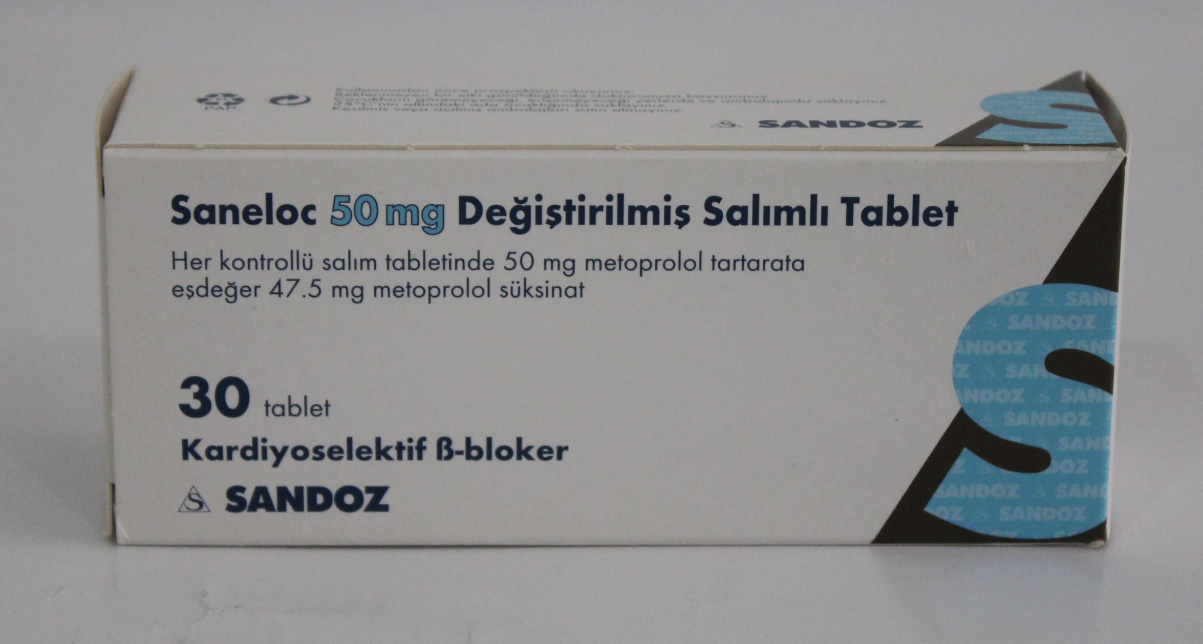 Saneloc (metoprolol Succinate) 50mg