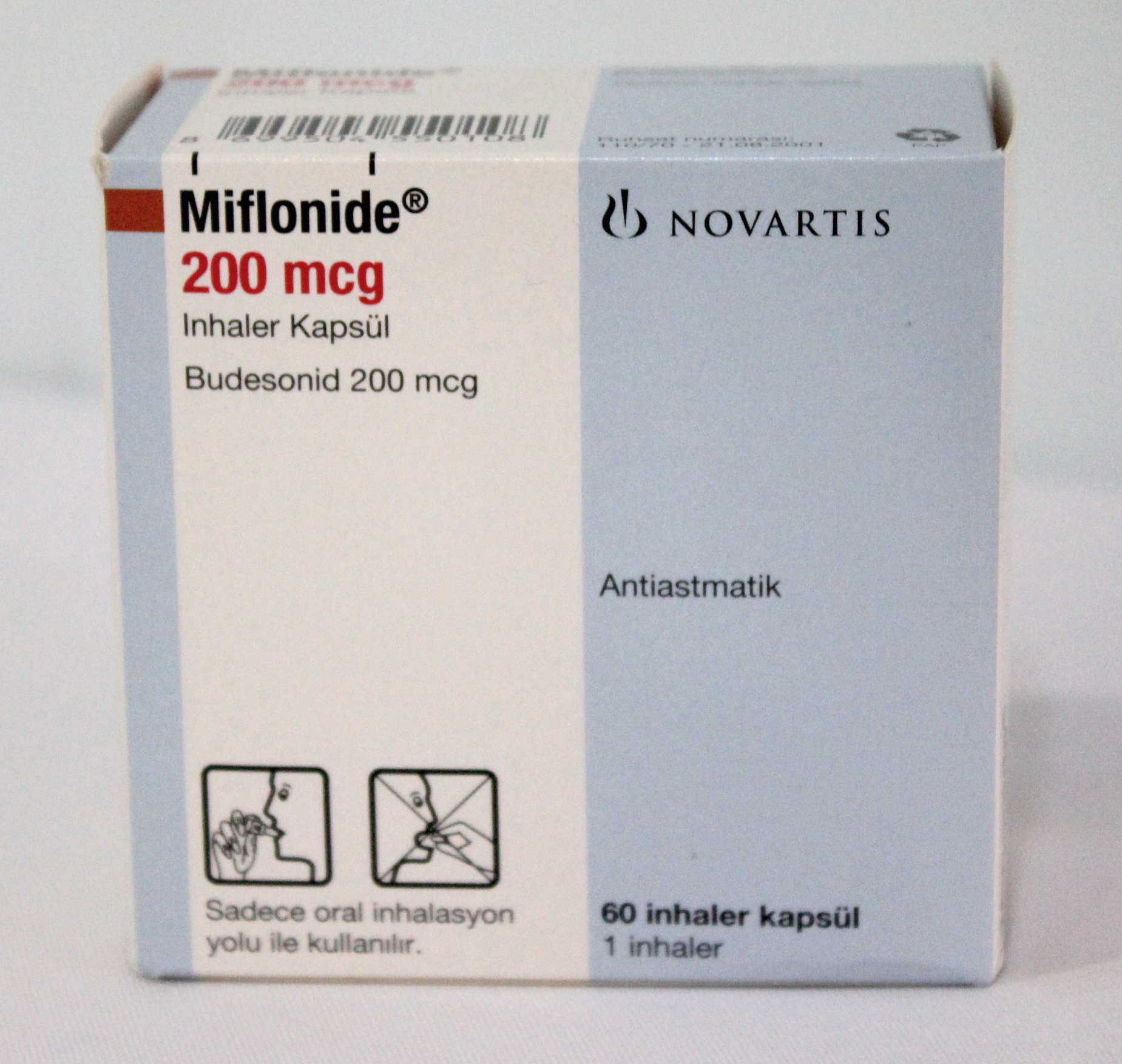 Miflonide Inhalation Capsules 200mcg/dose
