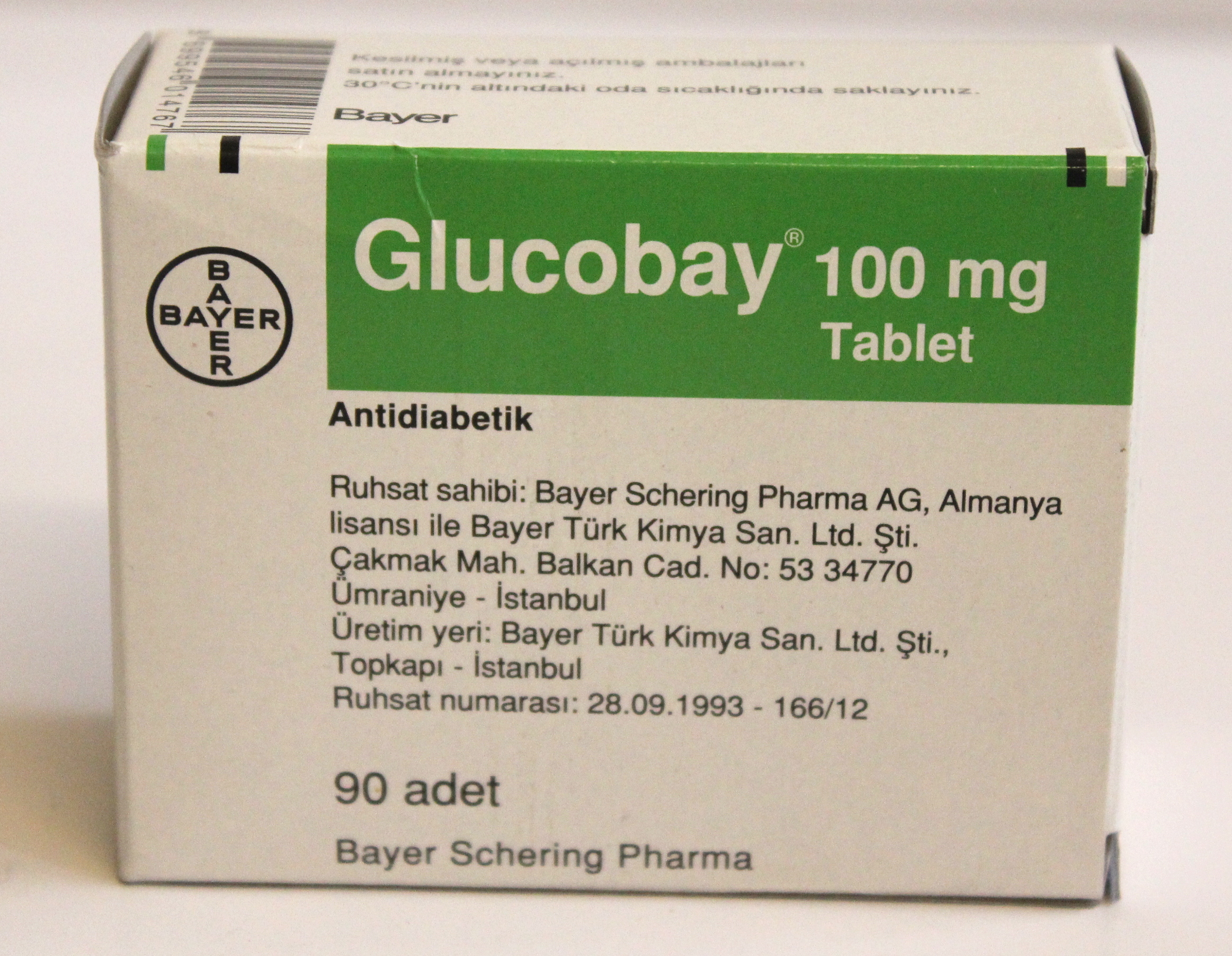 Glucobay 100mg