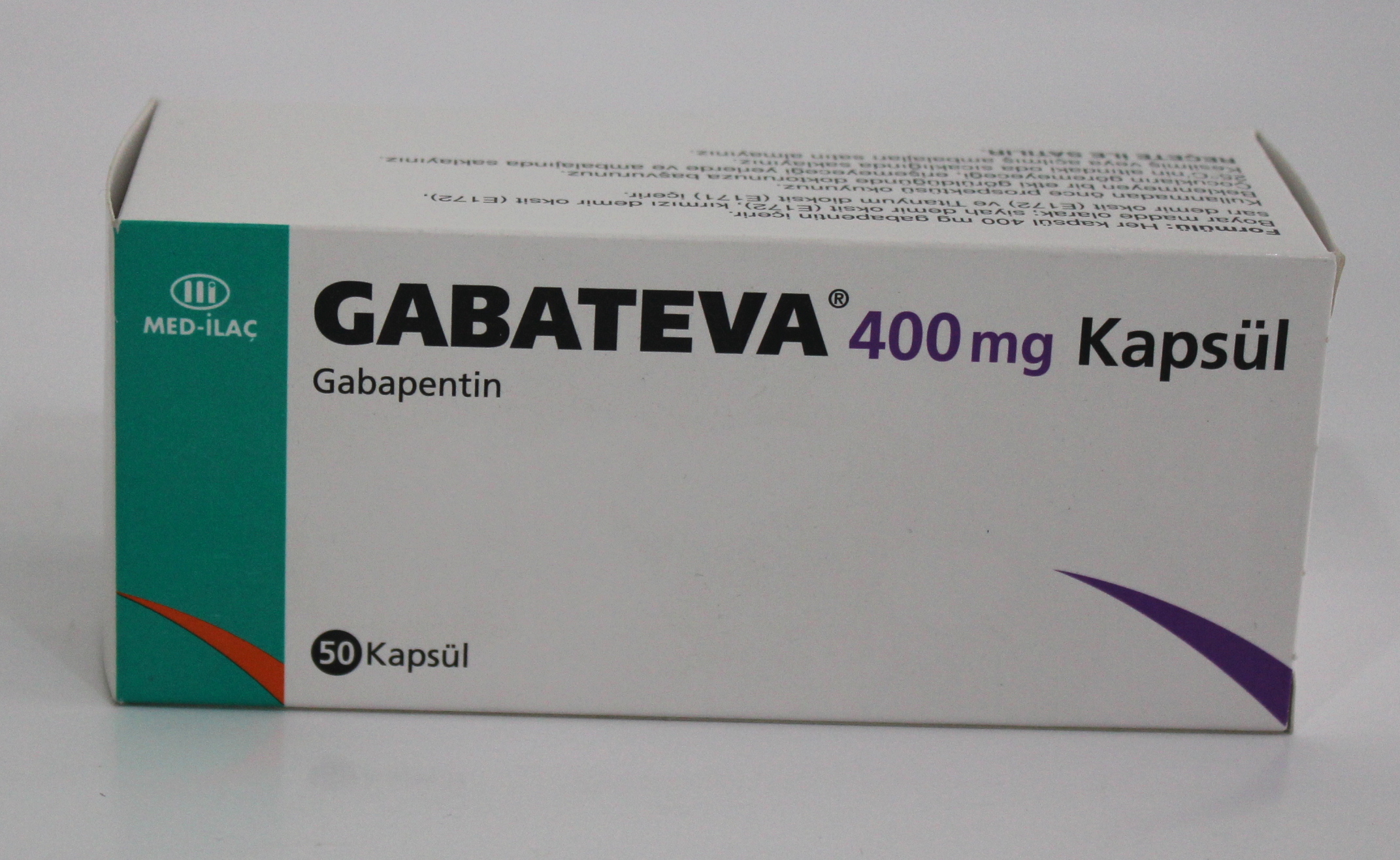 Gabateva (gabapaentine) 400mg
