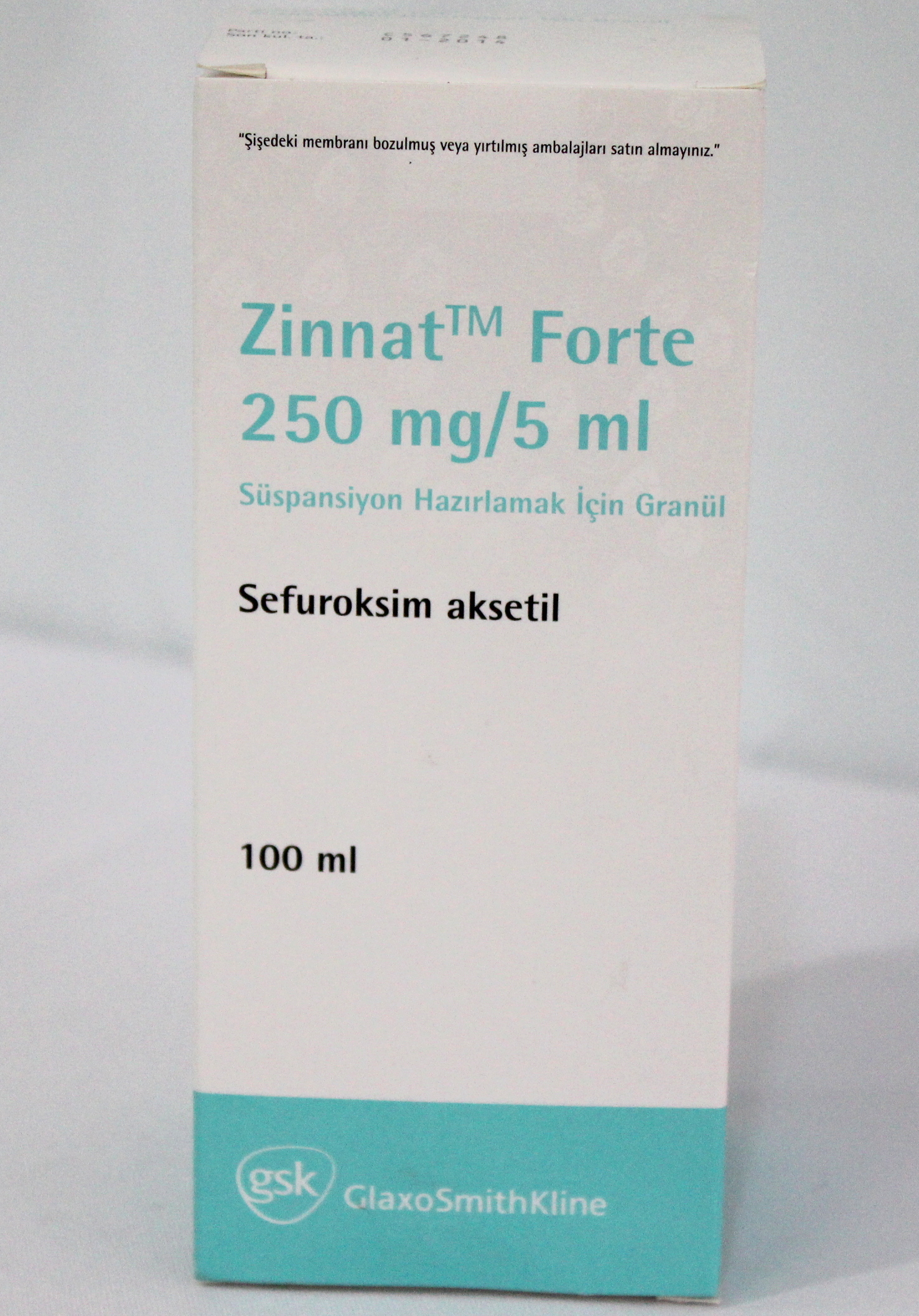 Zinnat Suspension 250mg/5ml