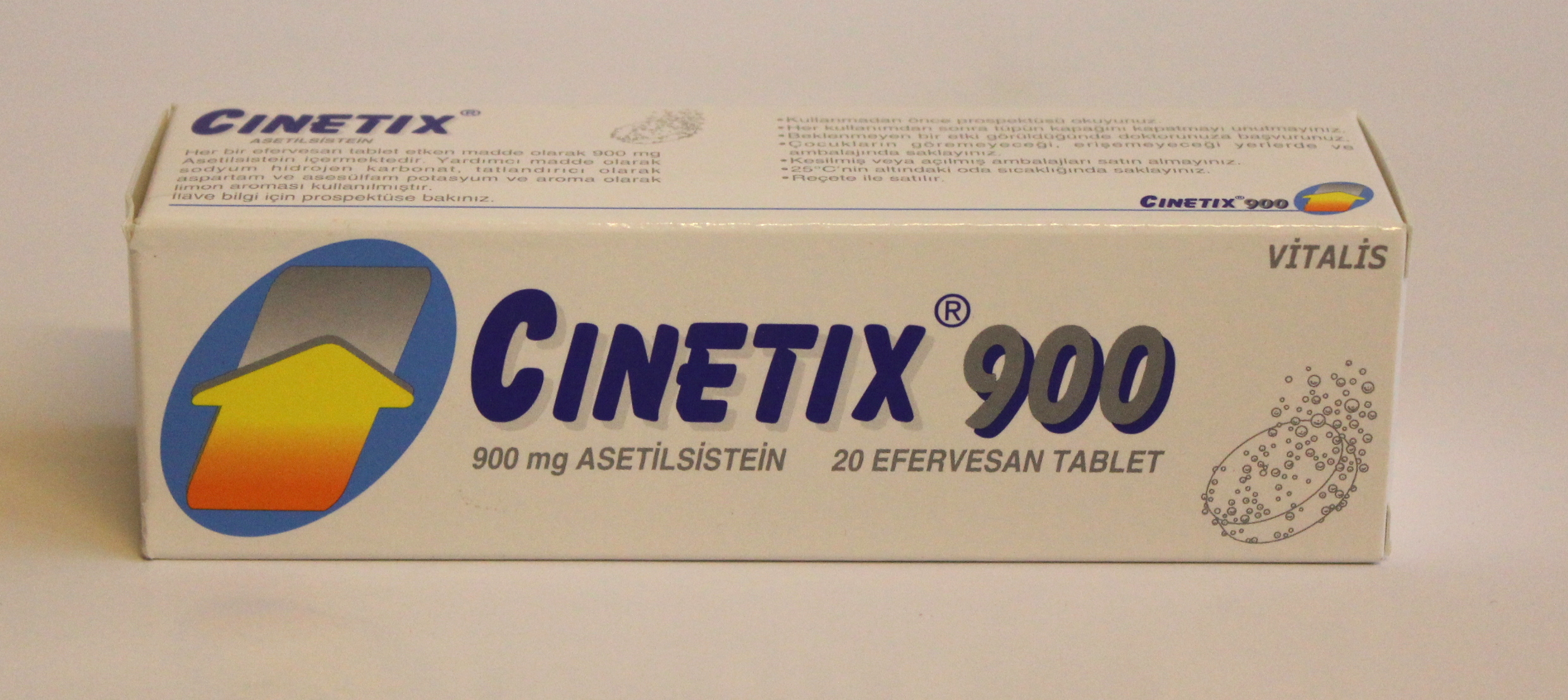Cinetix (Acetylcysteine) 900mg