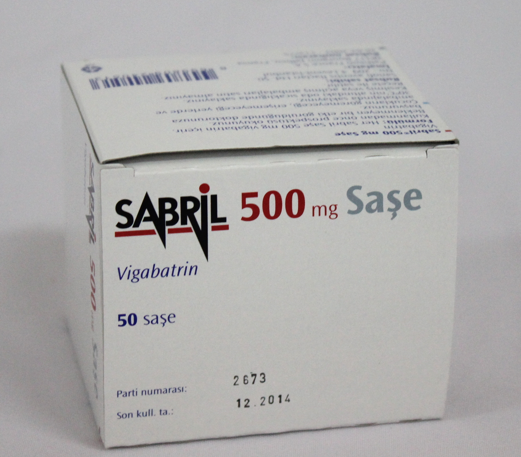 Sabril Sachets 500mg
