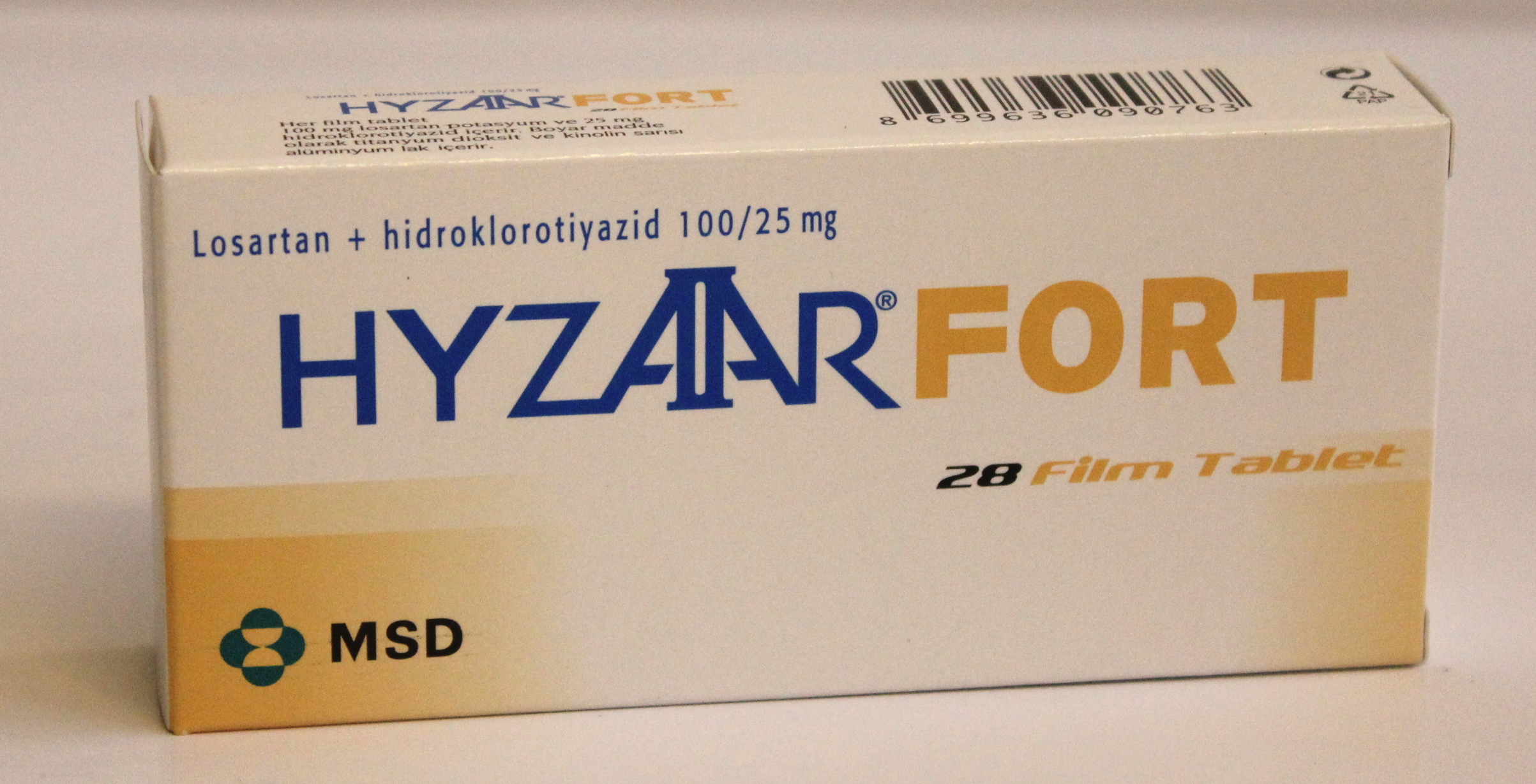 Hyzaar Fort 100mg/25mg