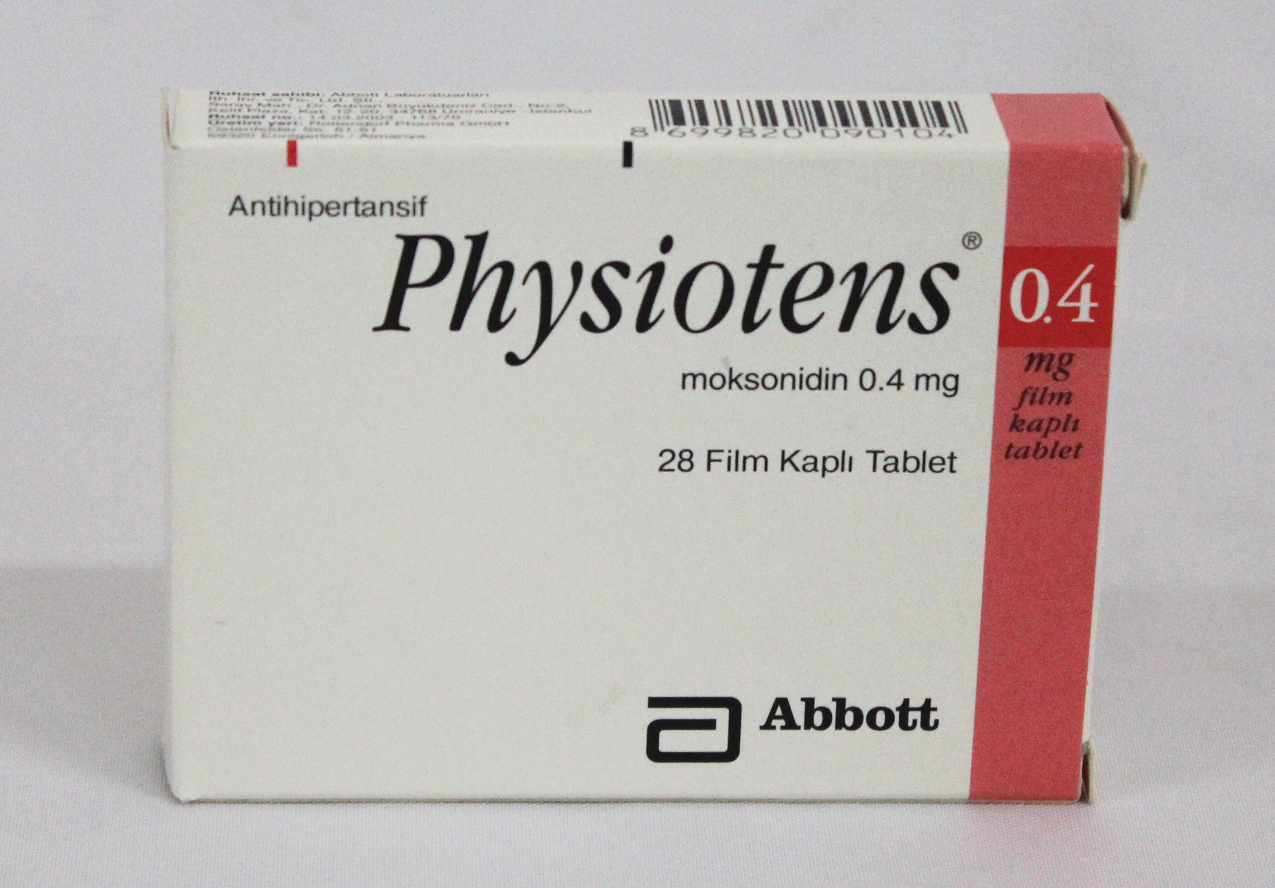 Physiotens 0.4mg