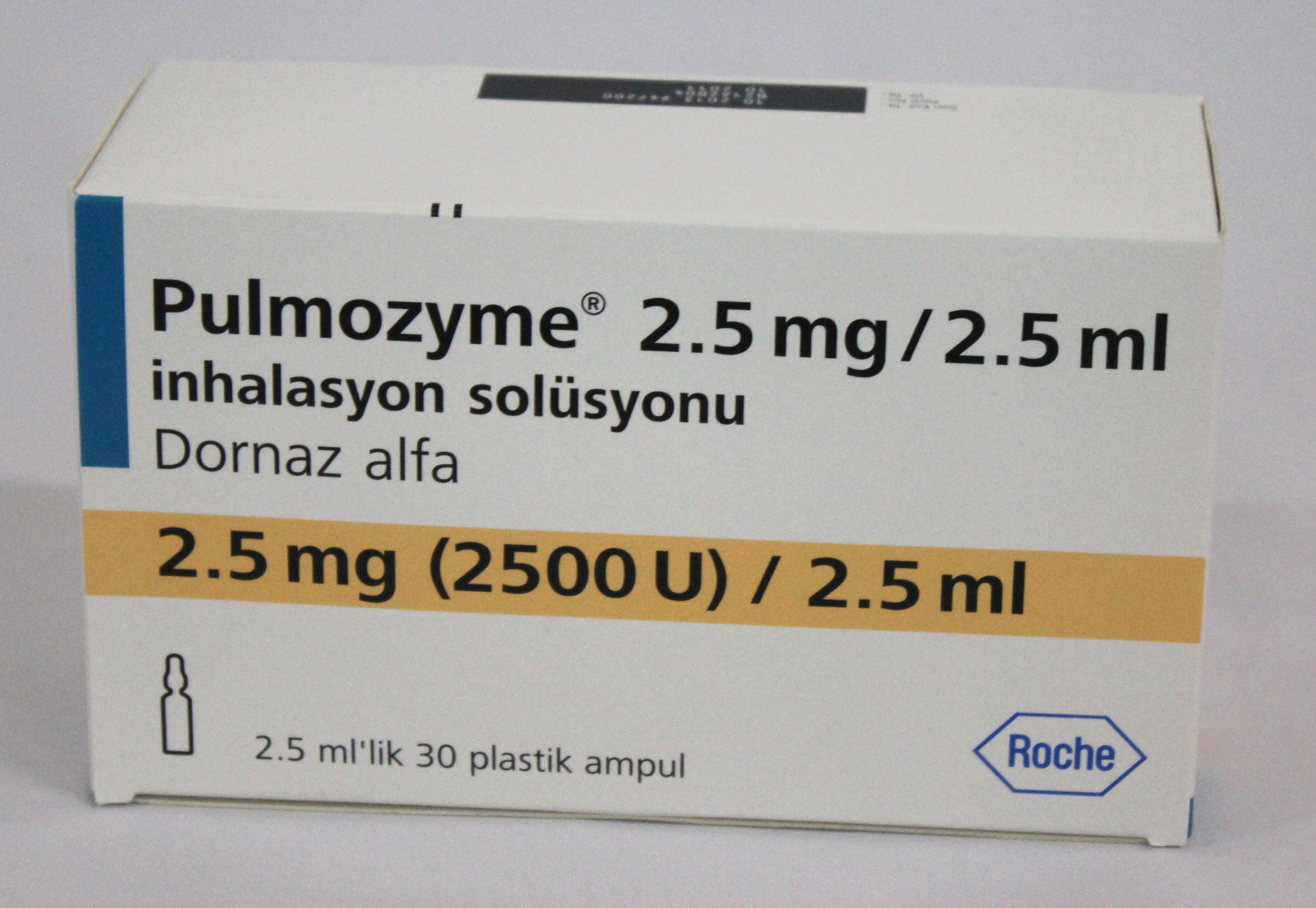 Pulmozyme Inhalation Solution 2.5mg/2.5ml