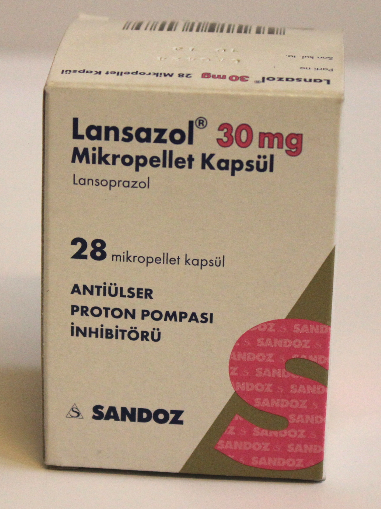 Lansazol (lansoprazole) 30mg