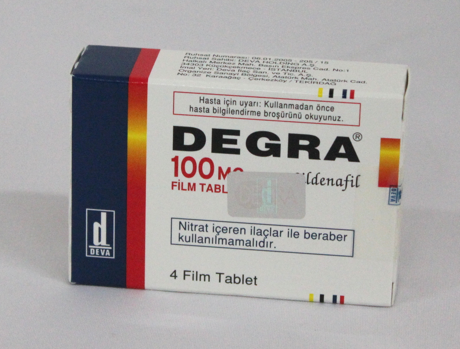 Degra (Sildenafil) 100mg