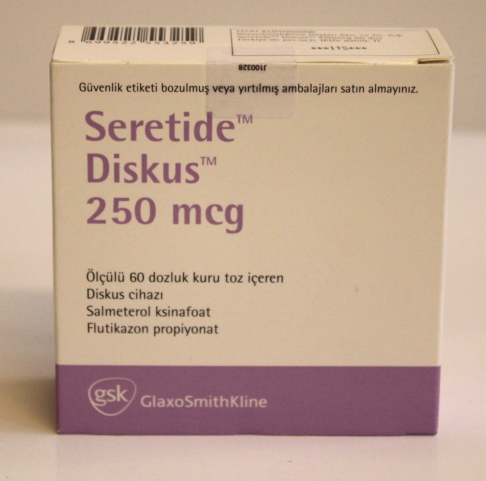 Seretide Diskus 50mcg/250mcg