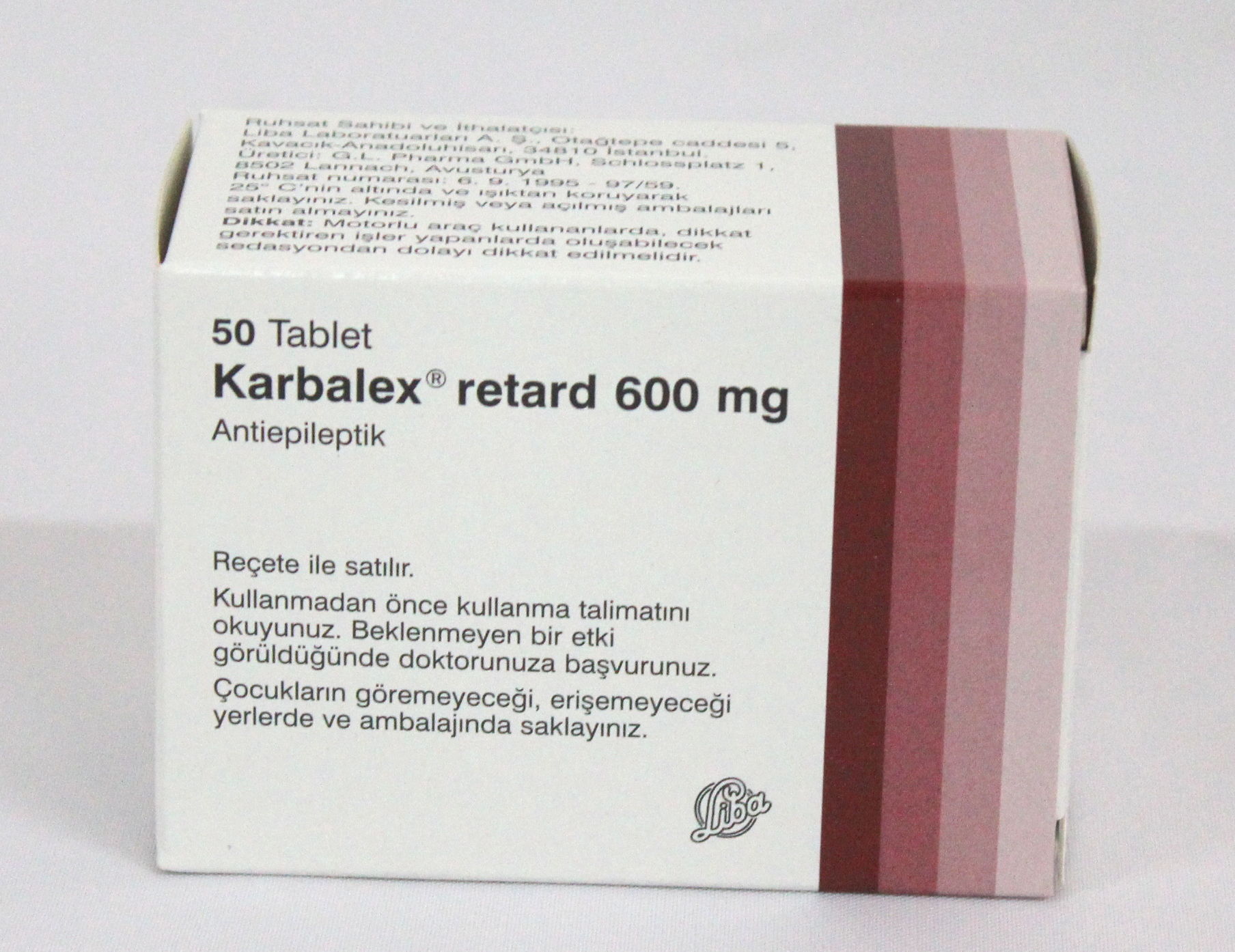 Karbalex Retard 600mg