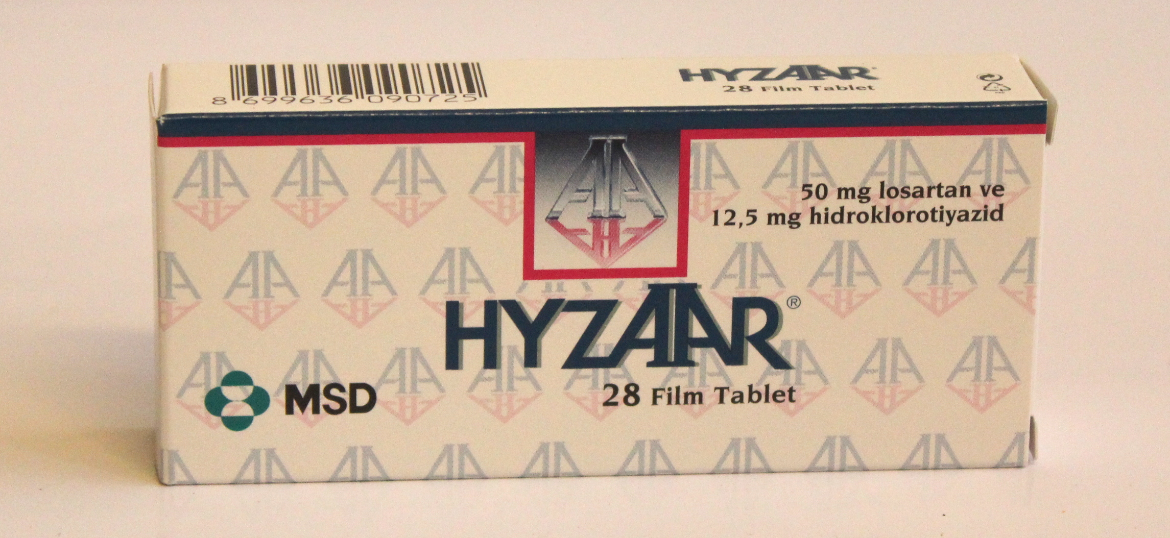 Hyzaar 50mg/12.5mg