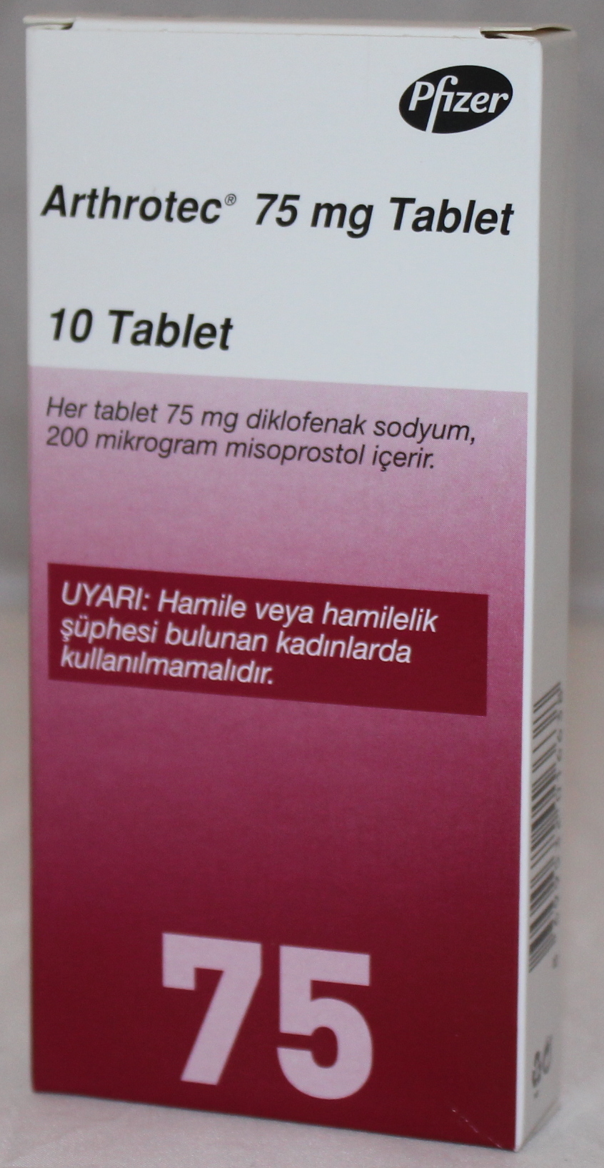 Arthrotec 75mg/200mcg