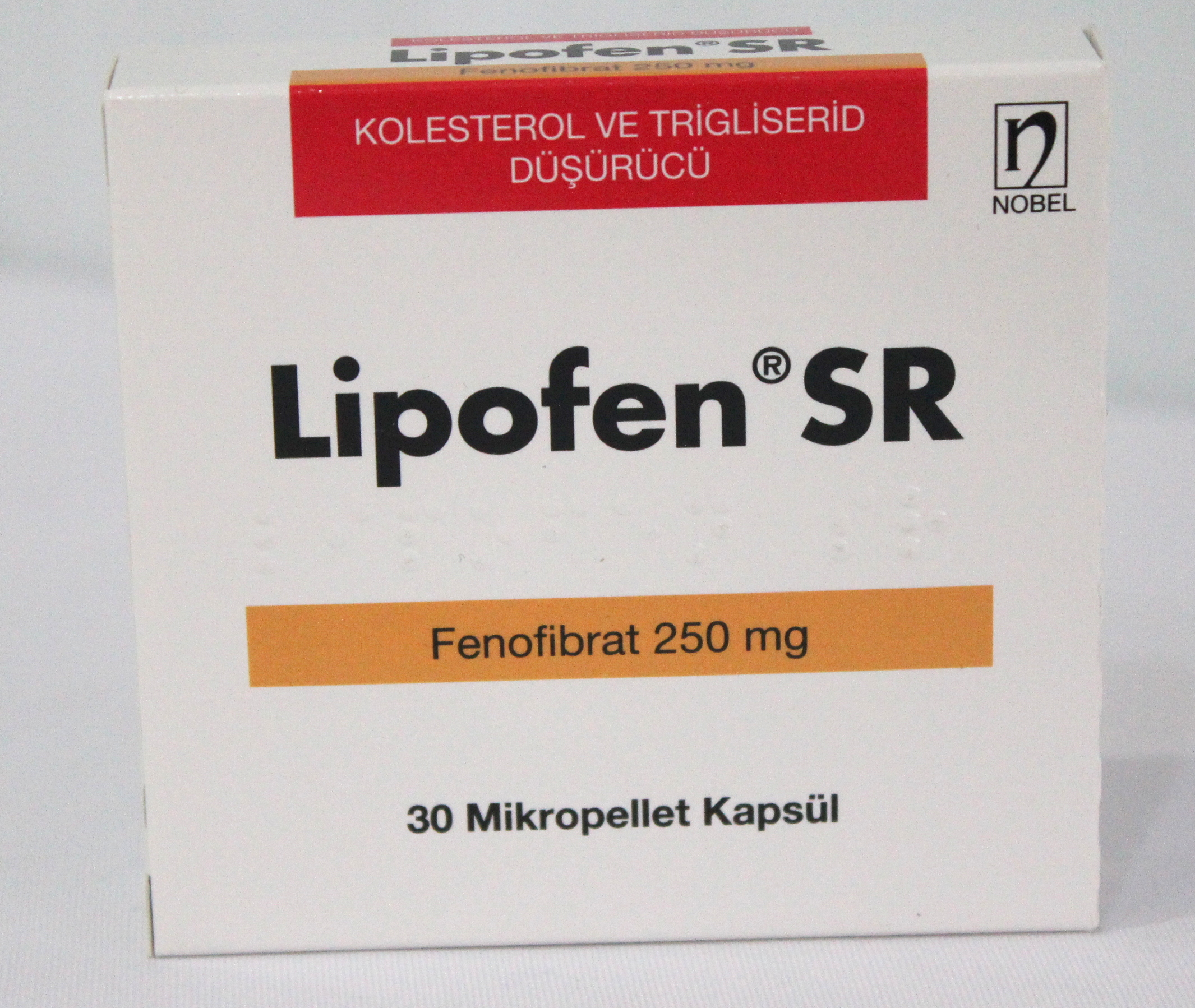 Lipofen SR 250mg
