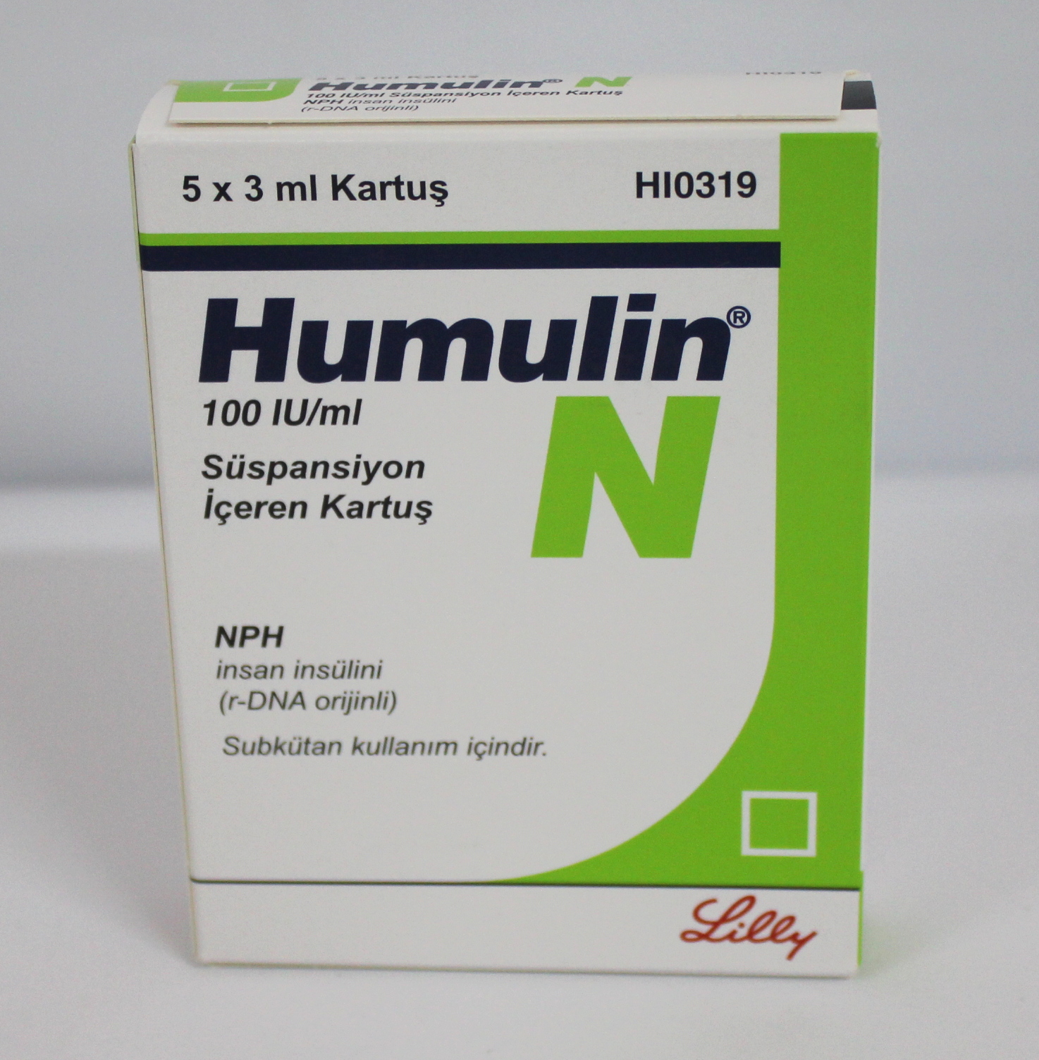 Humulin N Cartridge 100IU