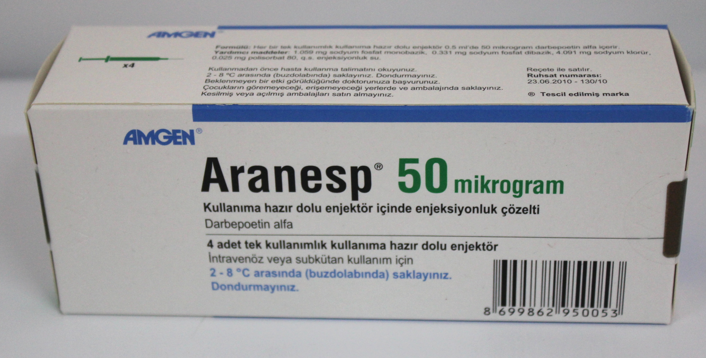 Aranesp 50mcg/0.5ml