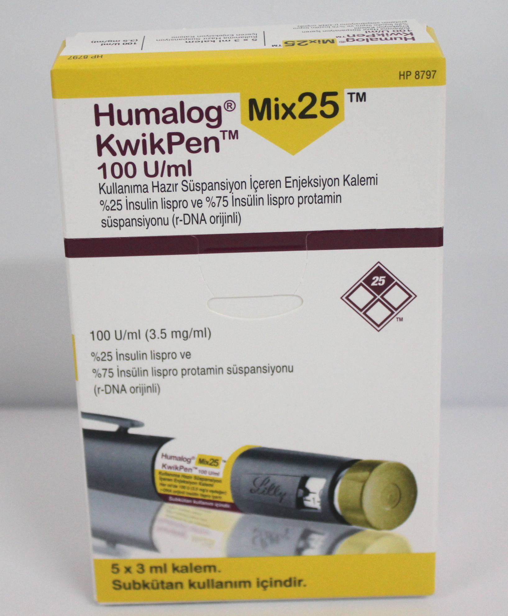 Humalog Mix 25 Kwikpen 100IU