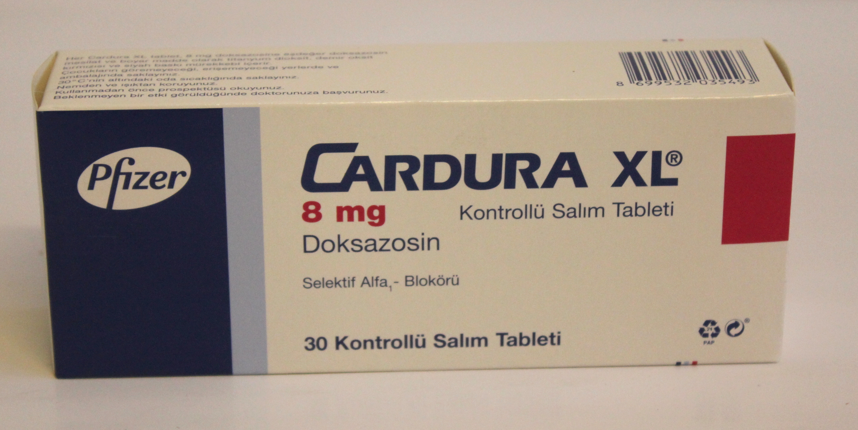 Cardura XL 8mg