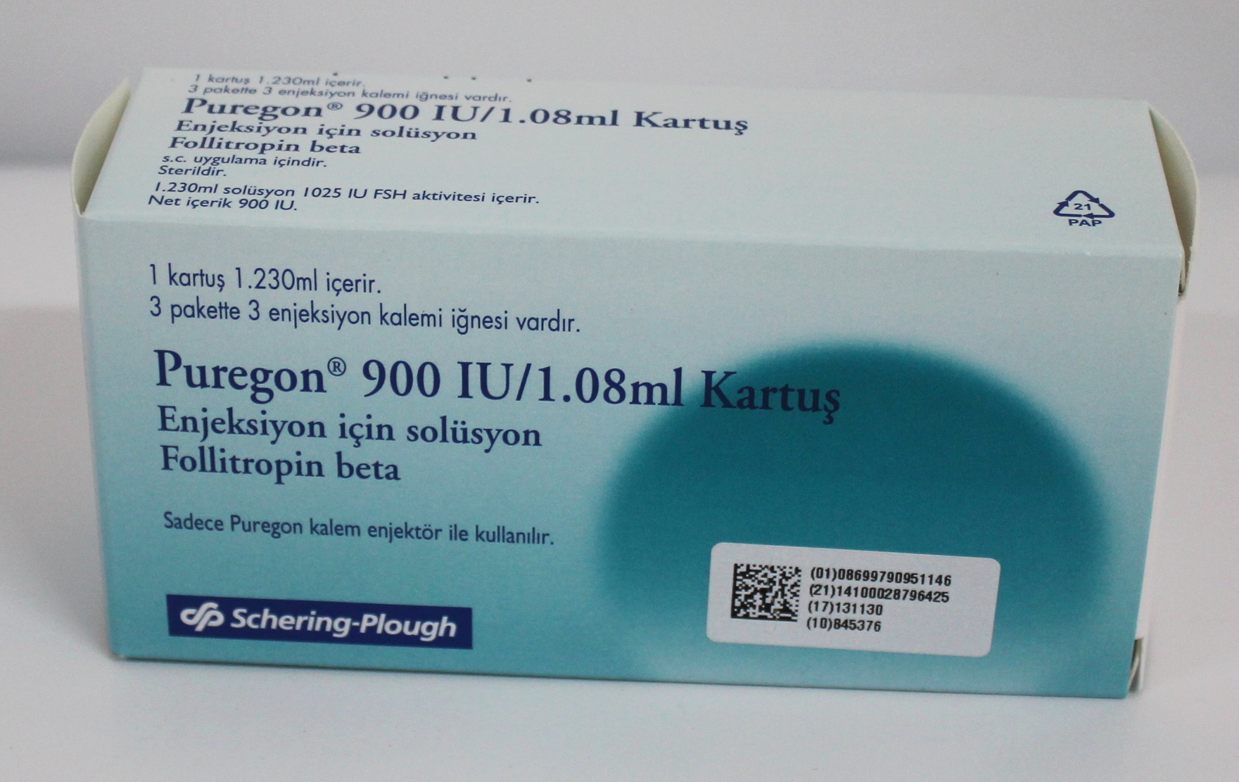Puregon s.c. 900IU/1.08ml