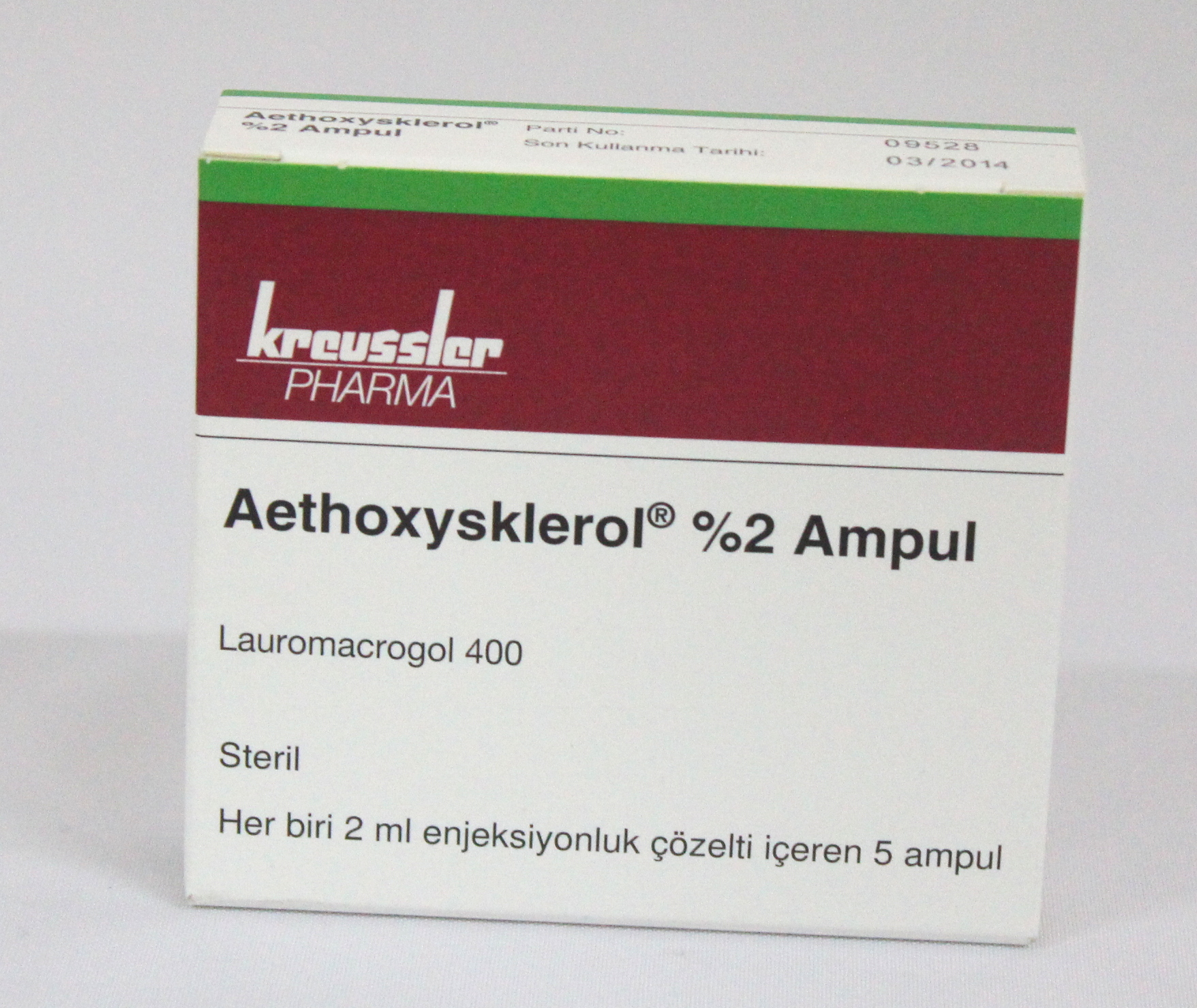 Aethoxysklerol 2%