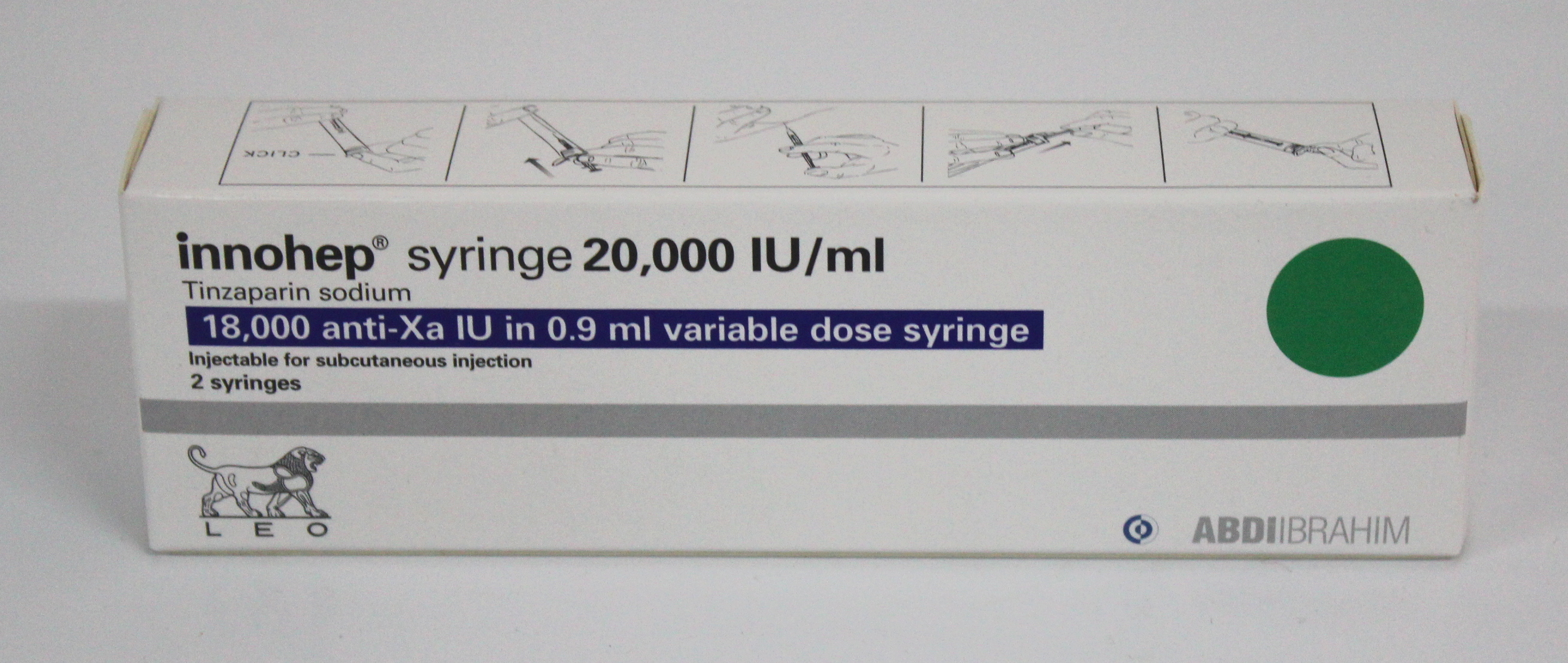 Innohep Syringes 20000IU/ml