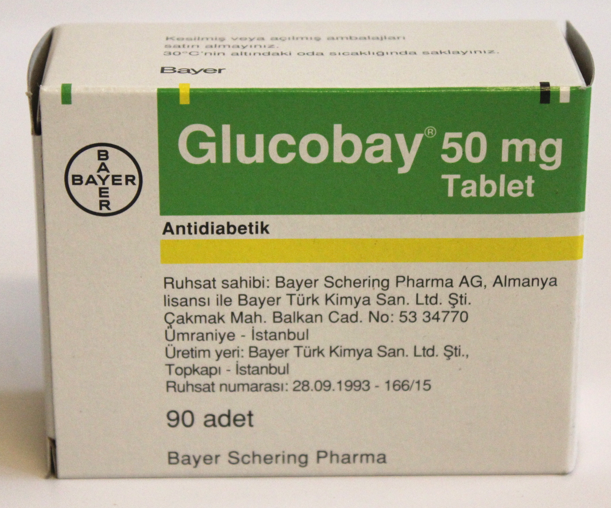 Glucobay 50mg