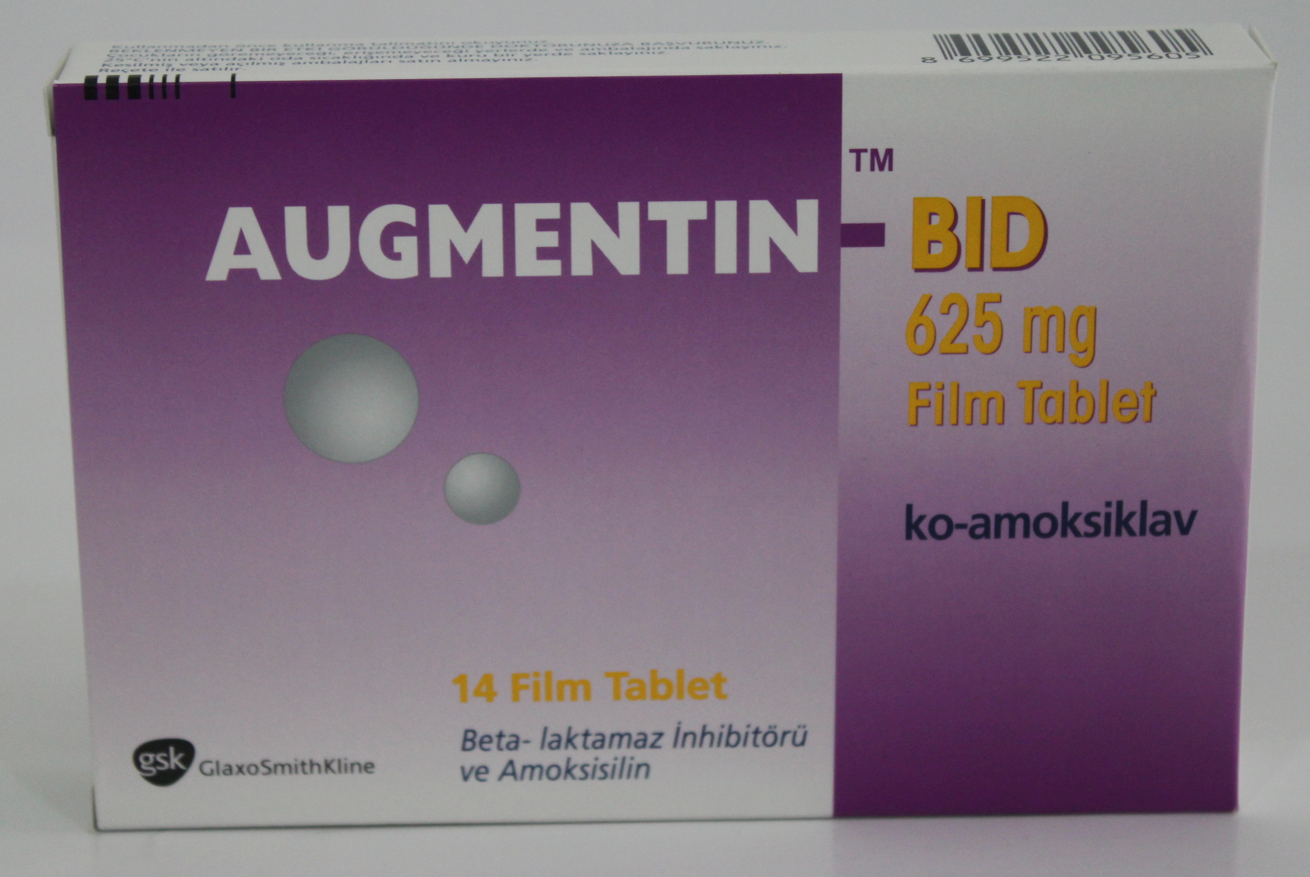 Augmentin - BID 500mg/125mg