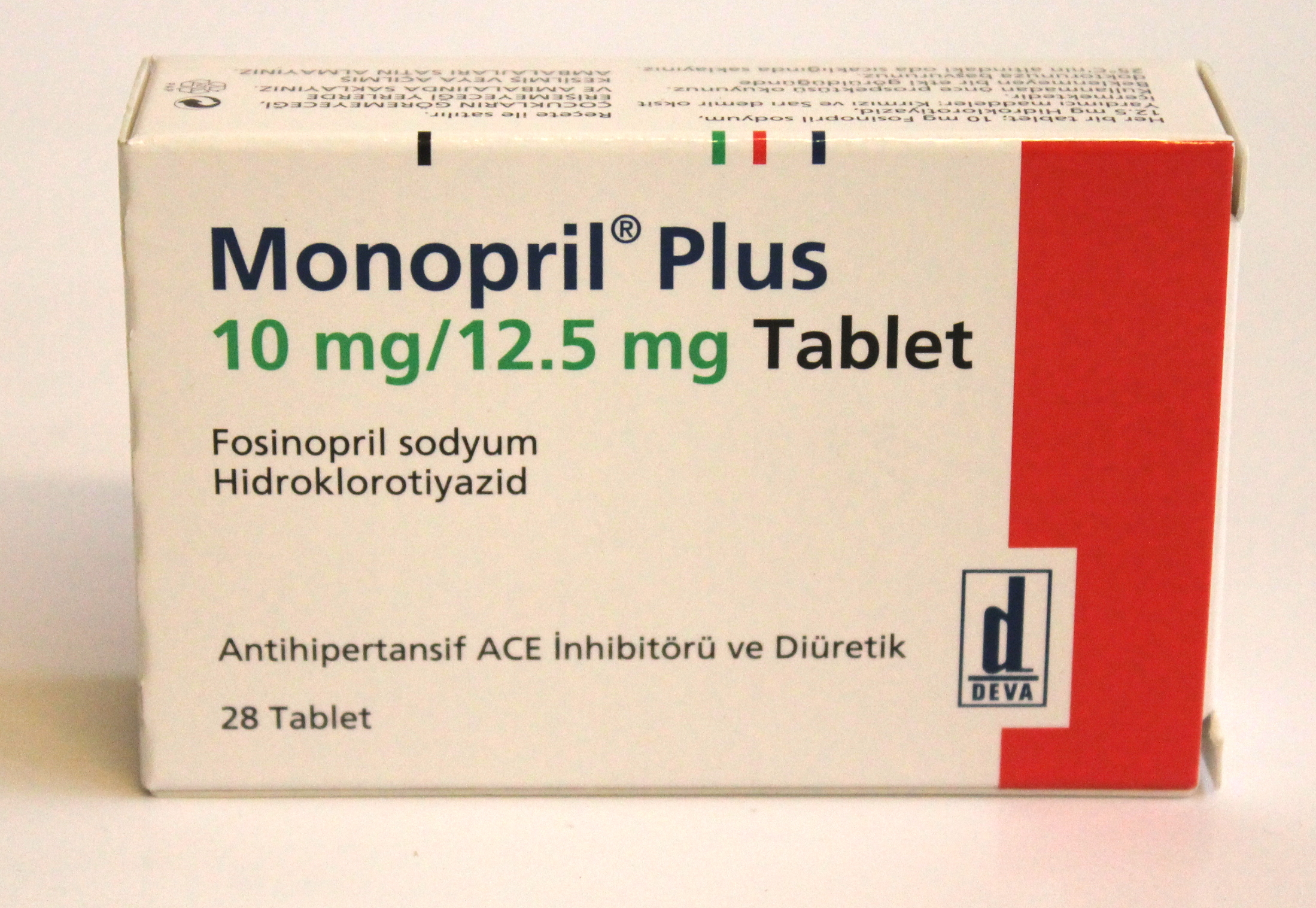 Monopril Plus 10mg/12.5mg