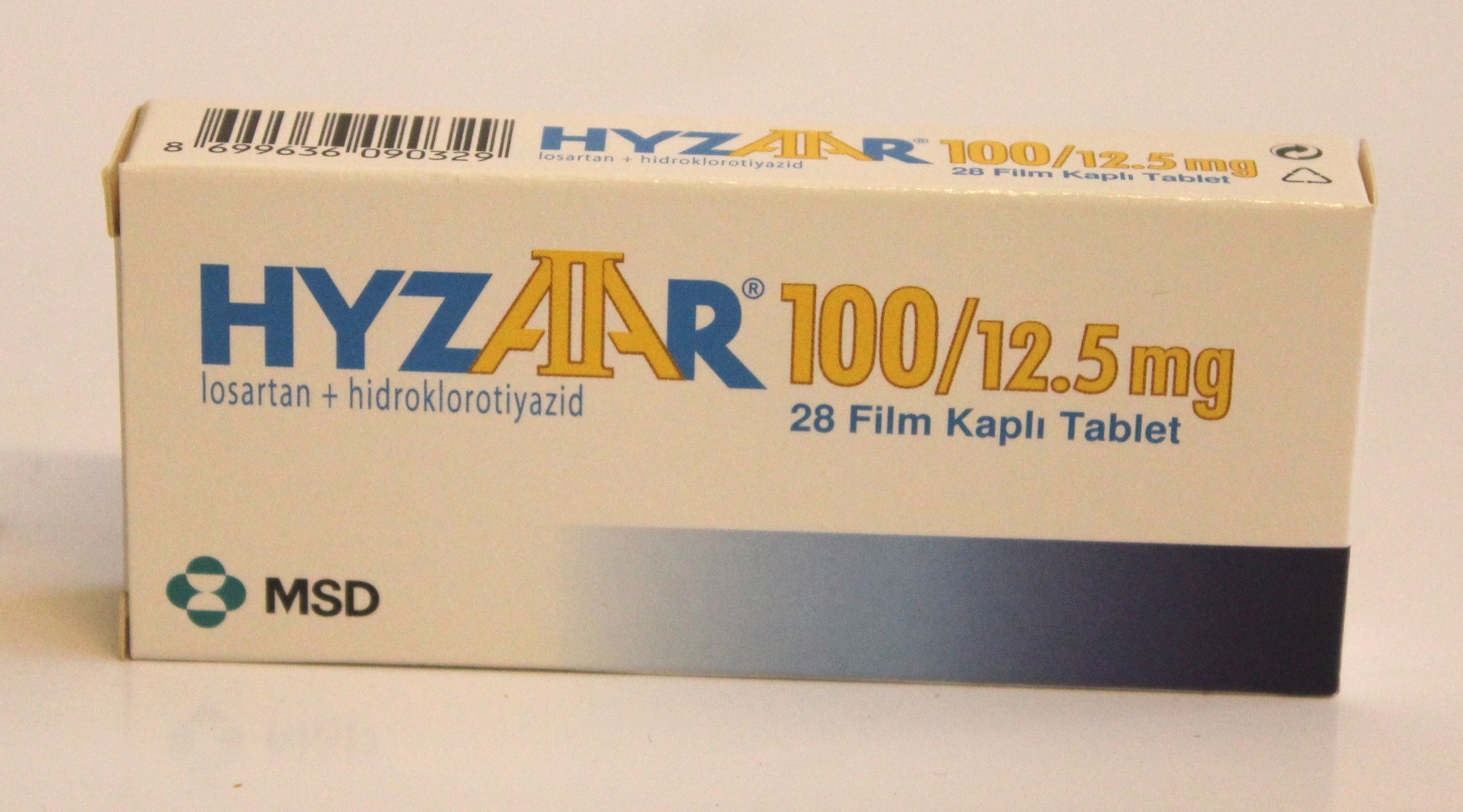 Hyzaar 100mg/12.5mg