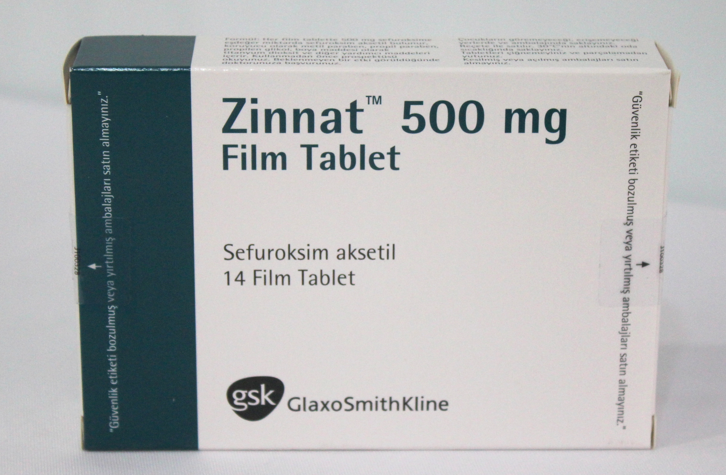 Zinnat 500mg