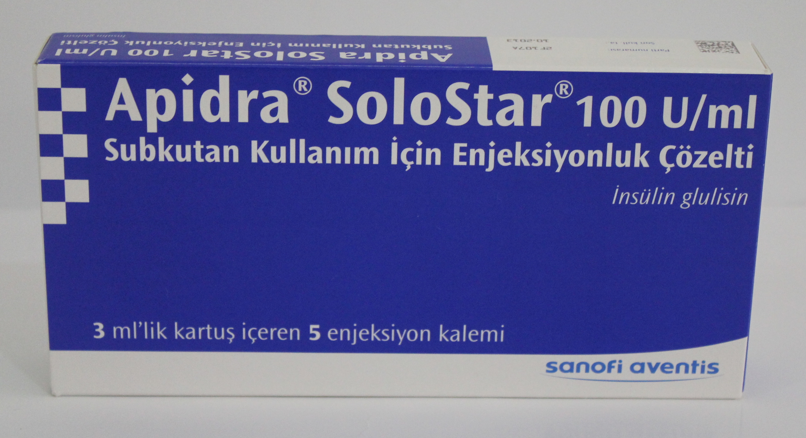 Apidra Solostar 100IU